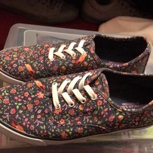 Floral Vans